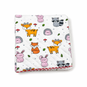2 Layer Muslin Blanket- Cute Animals