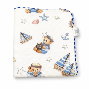 2 Layer Muslin Blanket- Sailor Panda