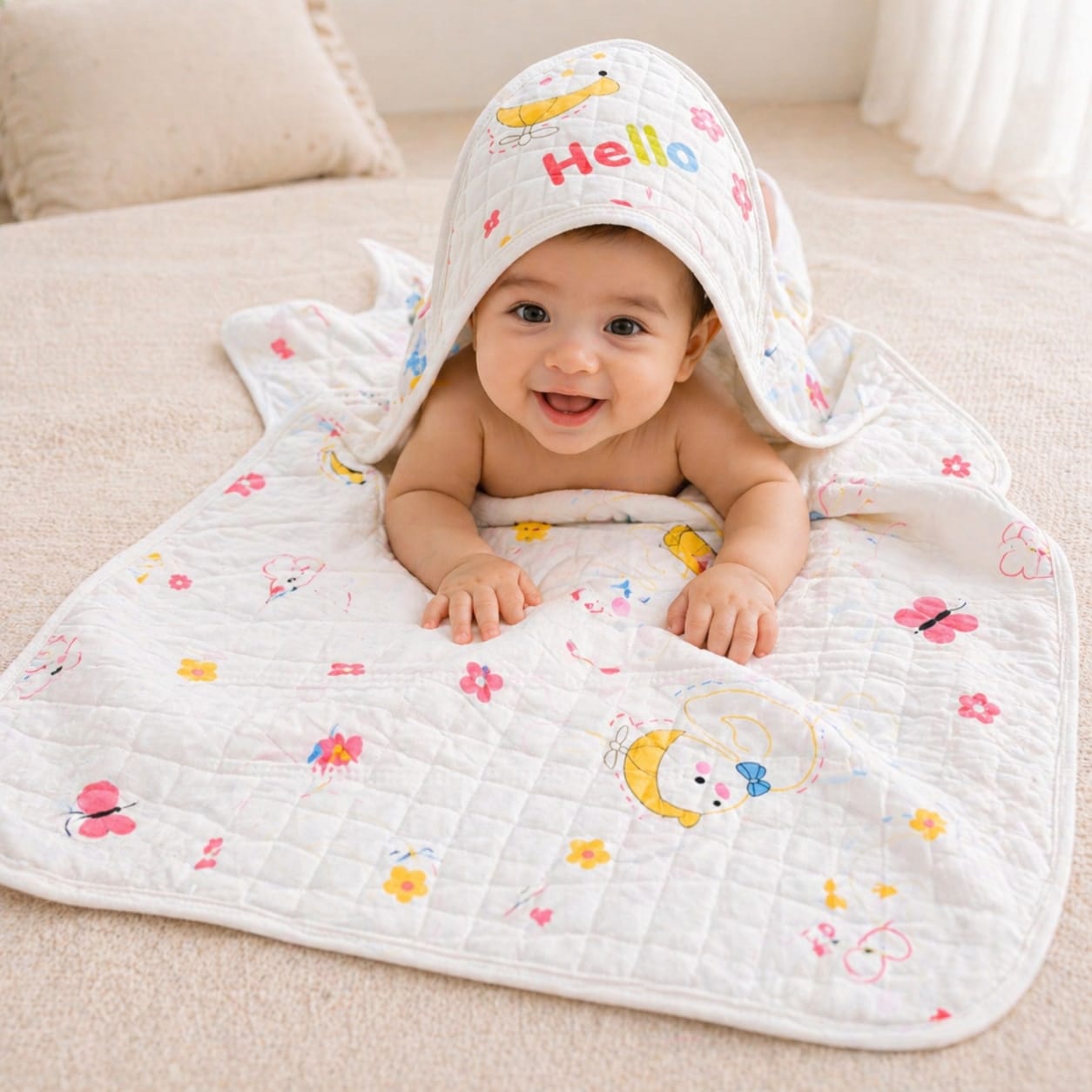Hooded Wrapper / Towels