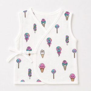 Muslin Side Knot Jabla - Dessert (0-6)