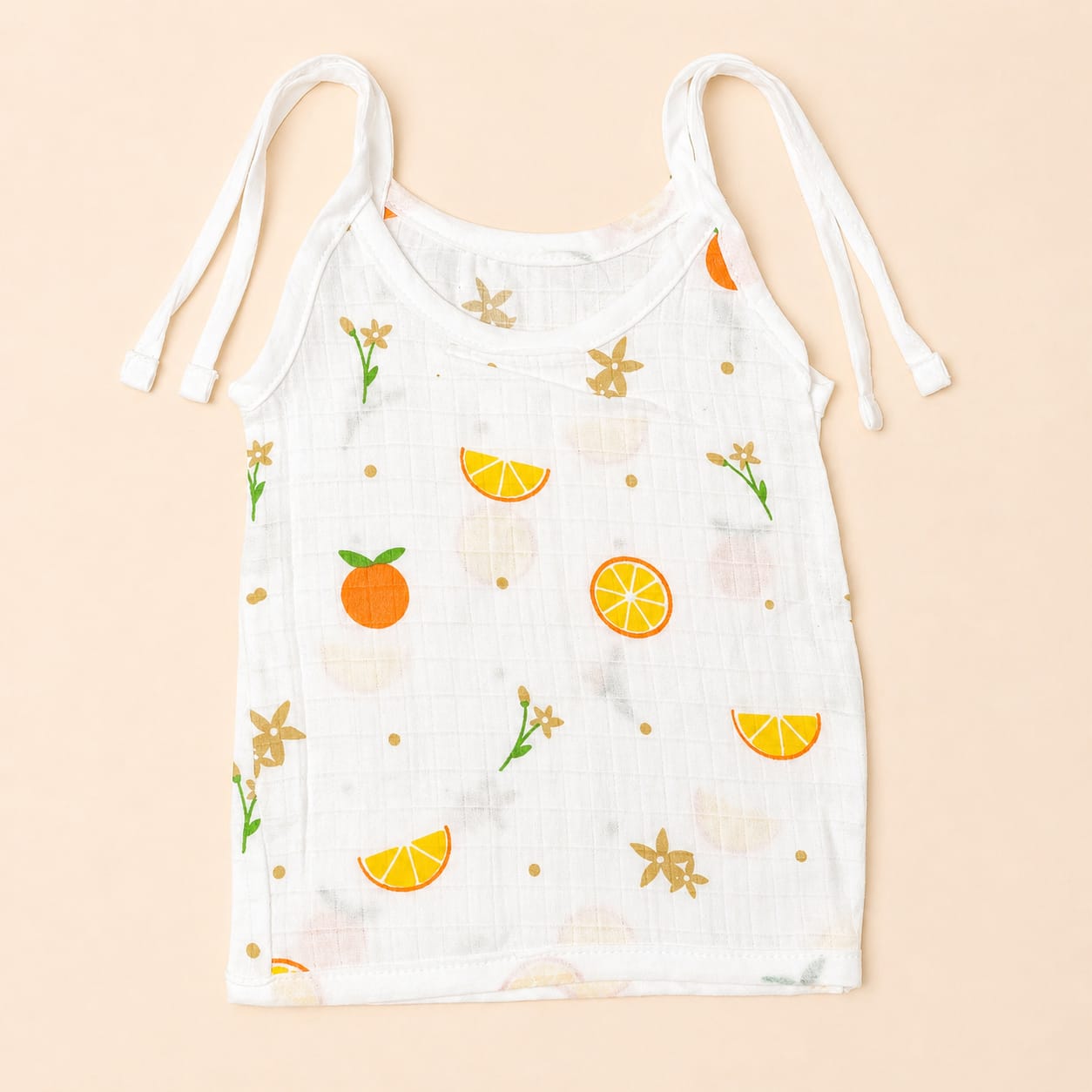 Muslin Knot Jabla - Orange (0-3)