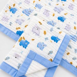 6 Layer Muslin Blanket- Polar Bear