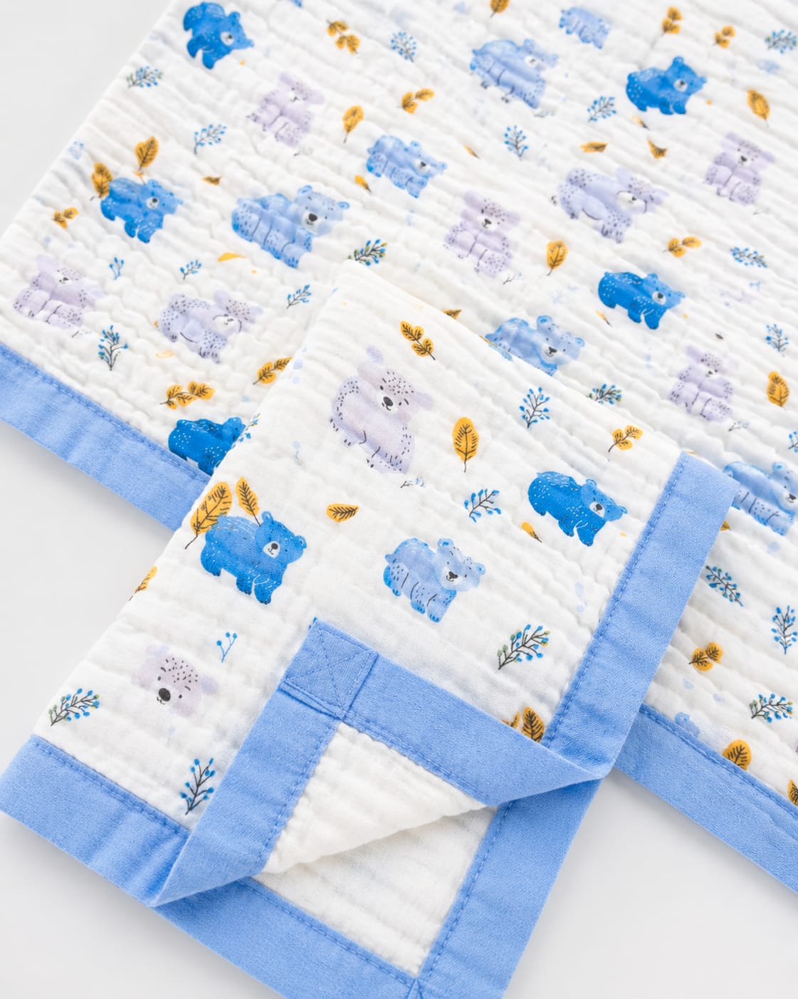 6 Layer Muslin Blanket- Polar Bear