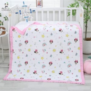 6 Layer Muslin Blanket- Minnie