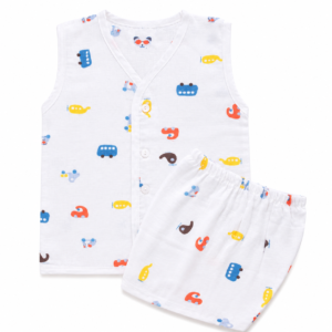 Muslin Shorts Set 6-9m -08