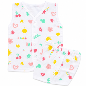 Muslin Shorts Set 6-9m -06