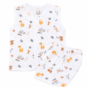 Muslin Shorts Set 6-9m -02