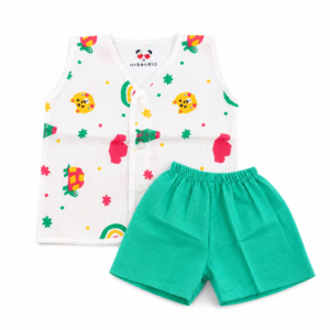 Muslin Shorts Set 0-6m -009