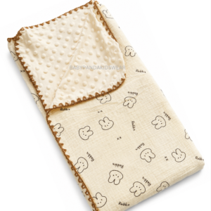 Muslin Bubble Blanket - Rabbit1