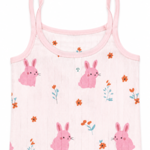 Muslin Dye Knot Jabla - Pink Rabbit (0-3)