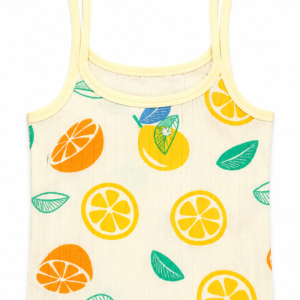 Muslin Dye Knot Jabla - Yellow Lemon (0-3)