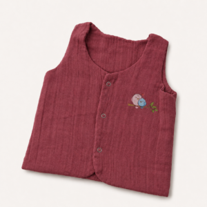 2 Layer Button Jabla - Onion Pink Birds (0-3)m