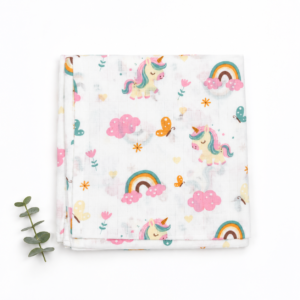Muslin Swaddle - Unicorn