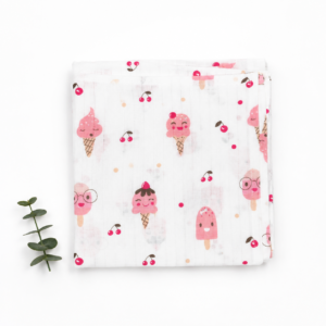 Muslin Swaddle - Ice Candy