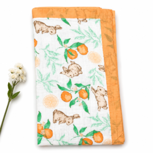6 Layer Muslin Blanket- Bunny