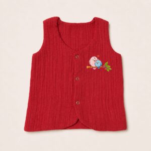 2 Layer Button Jabla - Pink Birds (0-3)m