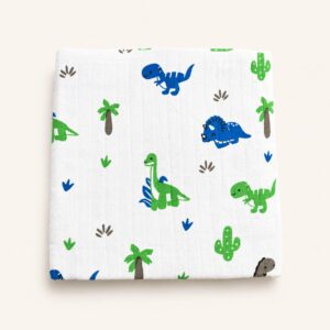 Muslin Swaddle - Dino