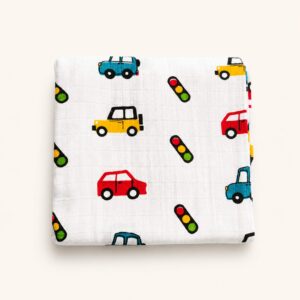 Muslin Swaddle - Cars