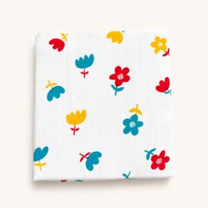 Muslin Swaddle - Flowers