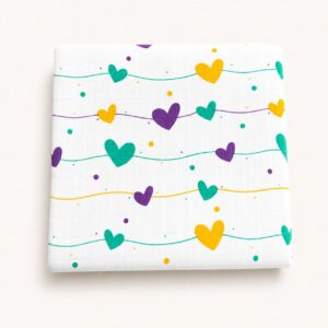 Muslin Swaddle - Heart