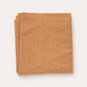 Muslin Towel - Solid Camel Brown 75*150cm