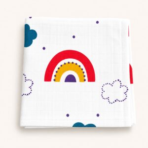 Muslin Towel - Rainbow 70*70cm
