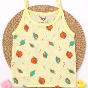 Muslin Colour Knot Jabla 3-6m - Yellow Planet