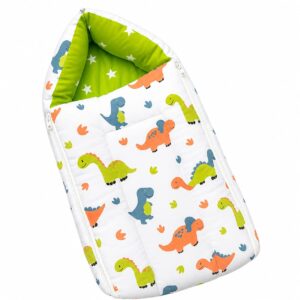 Baby Carry Bed (Cotton)- Dino