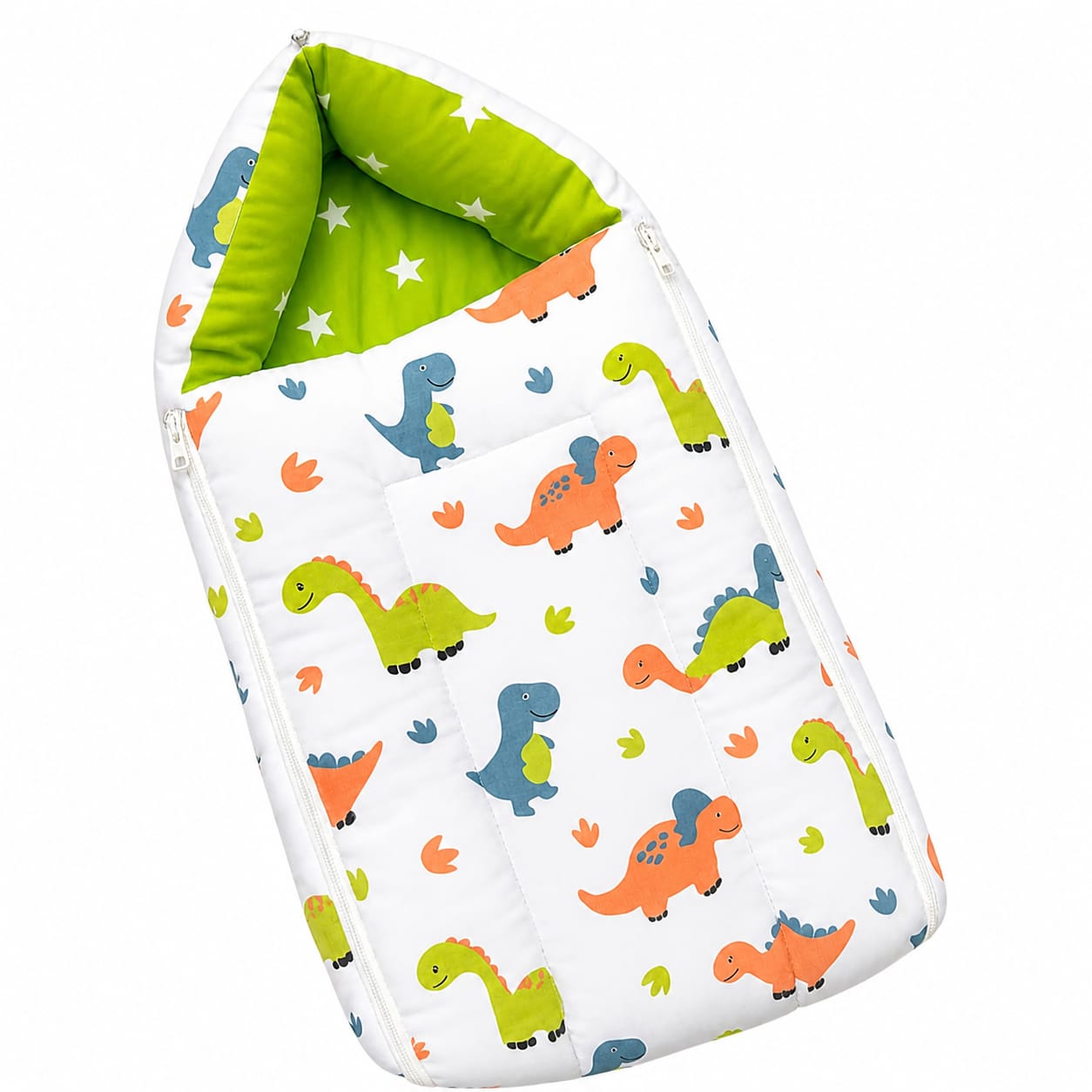 Baby Carry Bed (Cotton)- Dino