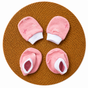 Mittens booties - Bow