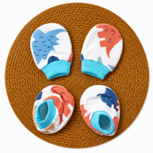 Mittens booties - Dino