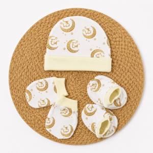 Cap Mittens Booties  - Eid