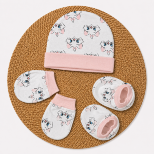 Cap Mittens Booties Copy - Miss.Kitten