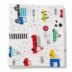 6 Layer Muslin Bath towel 50*100cm - Vehicle