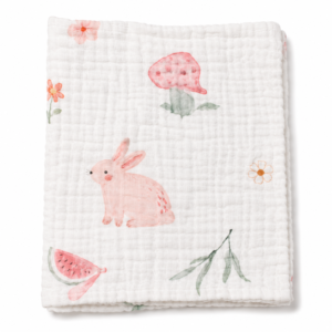 6 Layer Muslin Bath towel 50*100cm - Rabbit