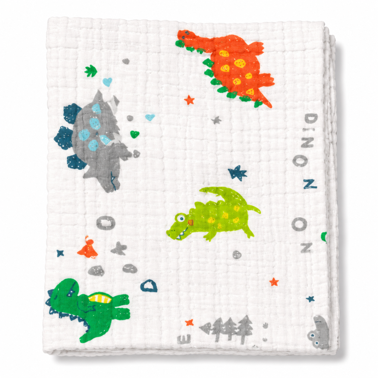 6 Layer Muslin Bath towel 50*100cm - Dino