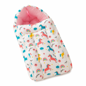 Muslin Baby Carry Bed  - Unicorn