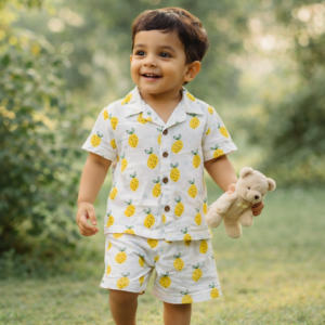 Muslin Collared Coords - Mango- 12-18m