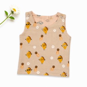 2 Layer Shoulder Button Reversible Jabla (0-3m) -05