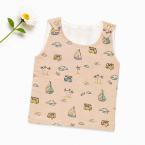 2 Layer Shoulder Button Reversible Jabla (6-12m) -06