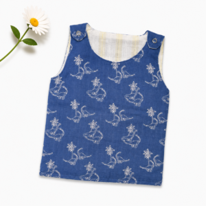 2 Layer Shoulder Button Reversible Jabla (0-3m) -08