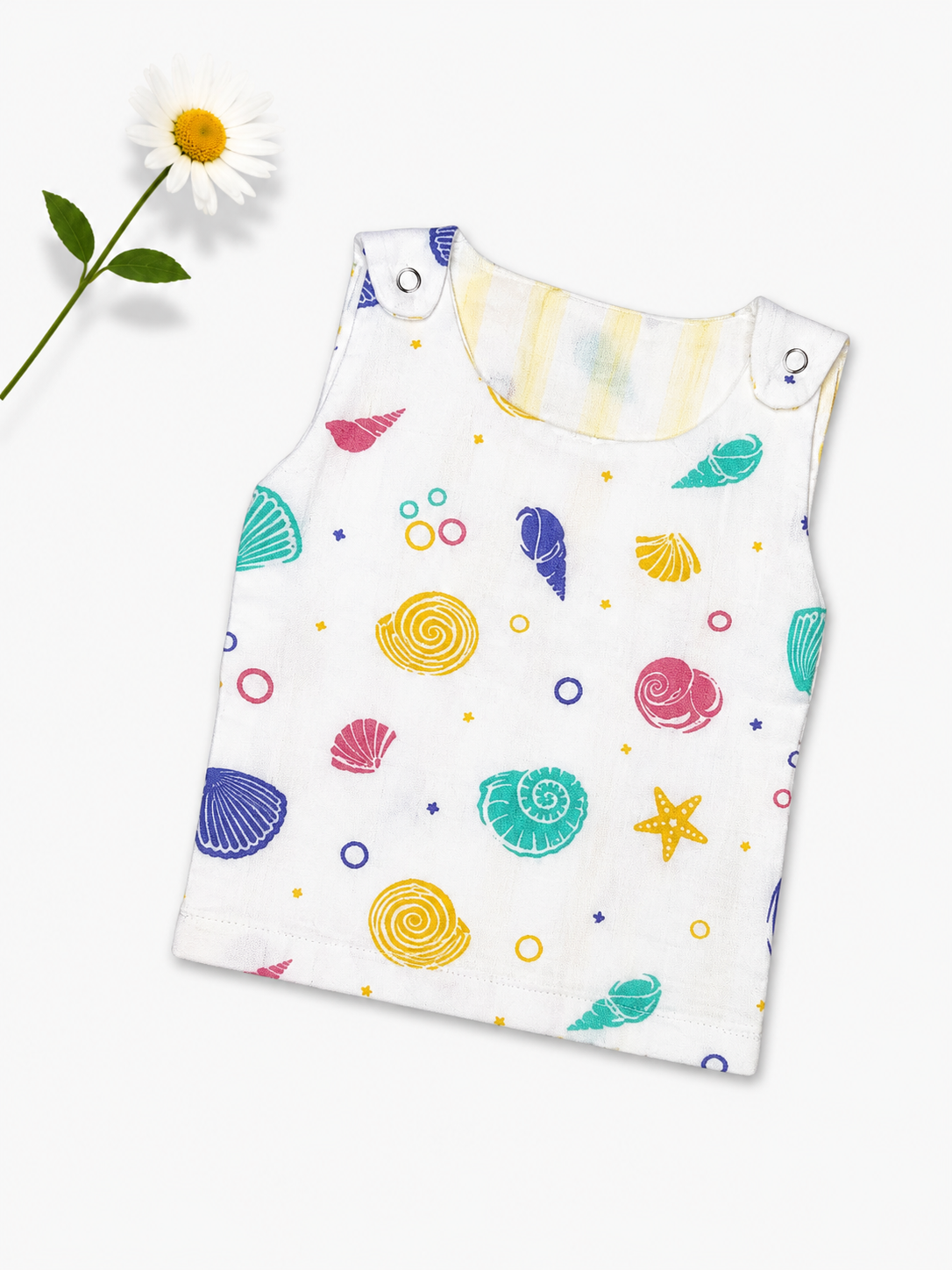 2 Layer Shoulder Button Reversible Jabla (3-6m) -05