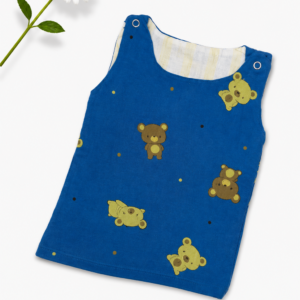 2 Layer Shoulder Button Reversible Jabla (0-3m) -07