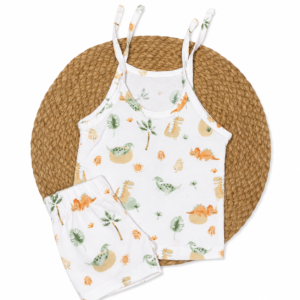 Cotton Knot Jabla + Shorts - Knotset 6-12m - Dino