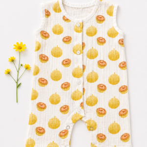 Muslin Romper 3-6m- Citrus Delight