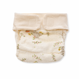 Muslin No lekage Velcro Diaper - S (0-3)m -04