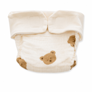 Muslin No lekage Velcro Diaper - S (0-3)m -07
