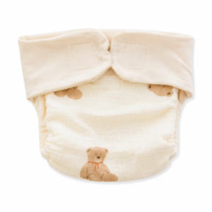 Muslin No lekage Velcro Diaper - S (0-3)m -09