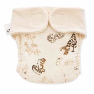 Muslin No lekage Velcro Diaper M (3-6)m- 07
