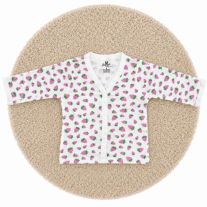 Full Sleeve Jabla 0-3 - Pink Strawberry